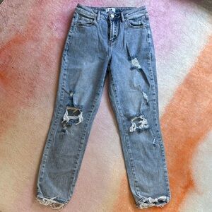 l&M Distressed Jeans